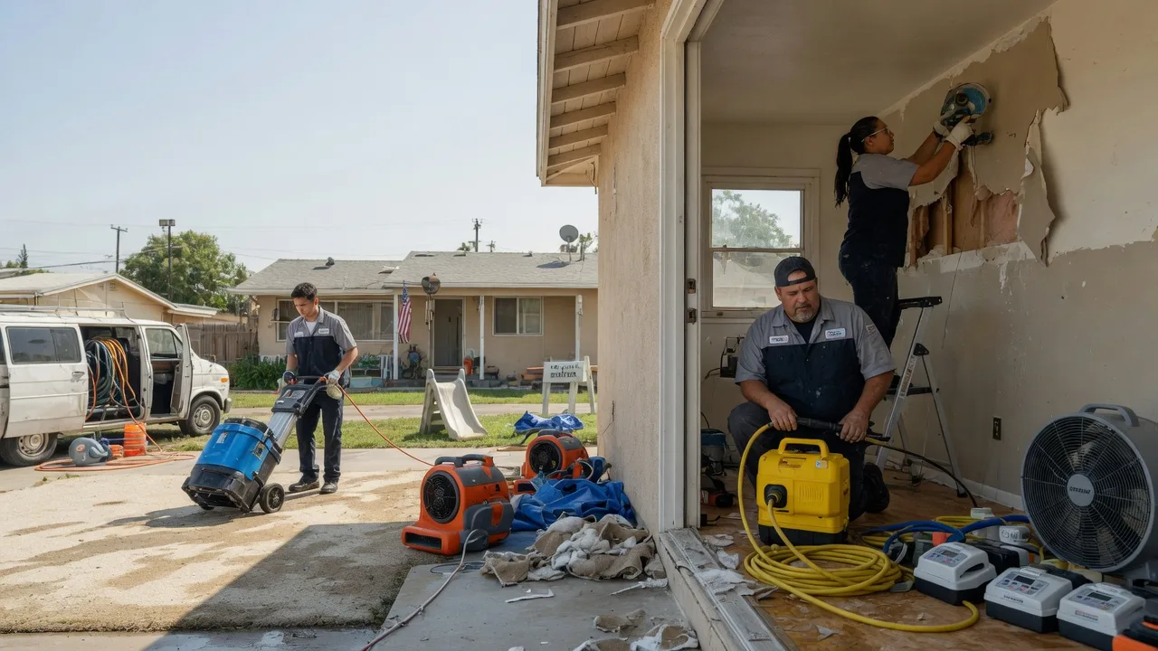 Water Damage Restoration in Detroit, TX near me